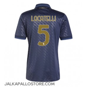 Juventus Manuel Locatelli #5 Kolmaspaita 2024-25 Lyhythihainen